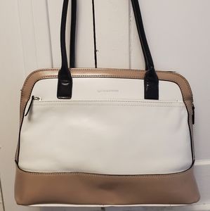 Giani Bernini White Leather Purse